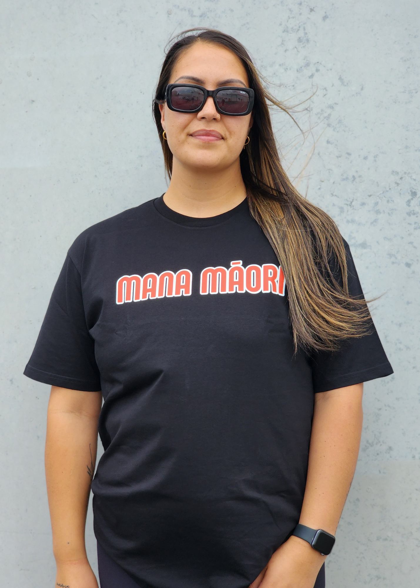 Unisex Mana Māori T-shirt Black