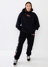 Load image into Gallery viewer, Mana Māori Trackpants - Black
